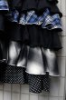 画像6: 【NOZOMI ISHIGURO Haute Couture ノゾミイシグロ】 フリルデザイントップス ミニワンピース BLACK (6)