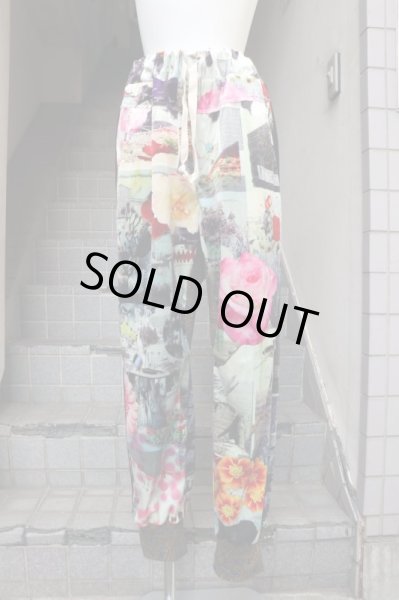 画像6: 【BODYSONG ボディーソング】 グラフィック総柄サルエルパンツ (6)