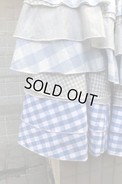 画像4: 【NOZOMI ISHIGURO Haute Couture ノゾミイシグロ】 ティアードフリルデザインパンツ  (4)