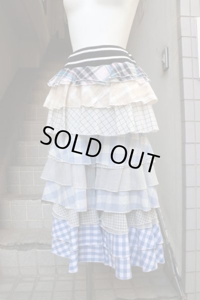 画像6: 【NOZOMI ISHIGURO Haute Couture ノゾミイシグロ】 ティアードフリルデザインパンツ  (6)