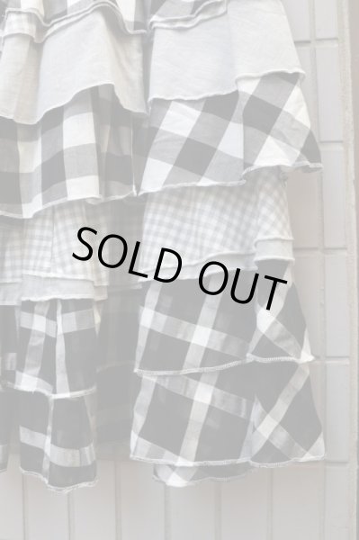 画像4: 【NOZOMI ISHIGURO Haute Couture ノゾミイシグロ】 ティアードフリルデザインパンツ B (4)