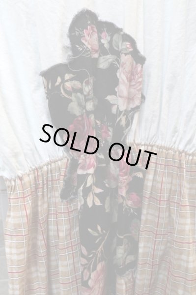 画像6: 【途中でやめる】 リメイクデザイン刺繍ワンピース (6)