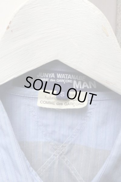 画像7: 【JUNYA WATANABE MAN ジュンヤワタナベ マン】 グラフィックプリント切替シャツ (7)