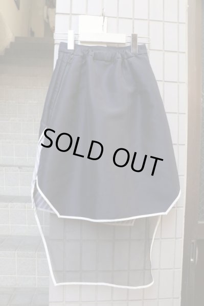 画像2: 【BALMUNG バルムング】 パネルドレイヤーデザインスカート (2)