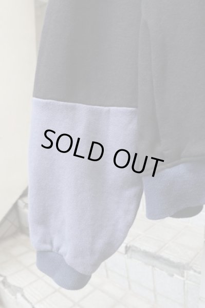 画像4: 【kill remote キルリモート】 バックプリントカッティング切替スウェットパーカー (4)