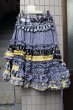 画像2: 【NOZOMI ISHIGURO Haute Couture ノゾミイシグロ】 ティアードフリルスカート (2)