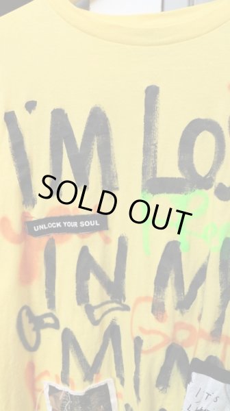 画像3: 【guernika ゲルニカ】 Hand Painted LS Tee ハンドペイント長袖カットソー (3)