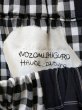 画像5: 【NOZOMI ISHIGURO Haute Couture ノゾミイシグロ】 プリーツアシンメトリーデザインワイドパンツ  BLACK×BLACK/WHITE (5)