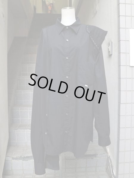 画像7: 【JUVENILE HALL ROLLCALL ジュベナイル ホール ロールコール】 アシンメトリーデザインビッグシャツ (7)
