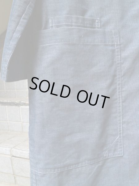 画像5: 【ハトラ hatra】 細畝コーデュロイ作務衣 (5)