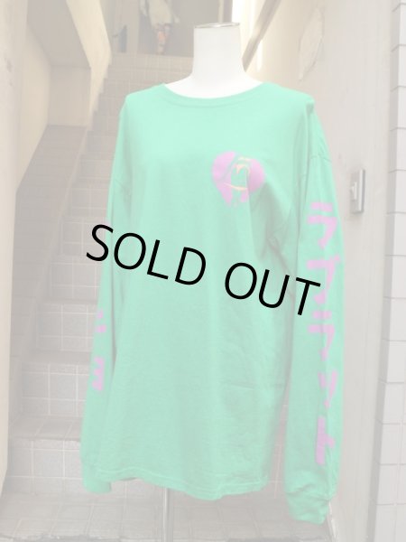 画像8: 【LABRAT×Foxy×CANNABIS ラブラット】 トリプルコラボプリント長袖カットソー (8)