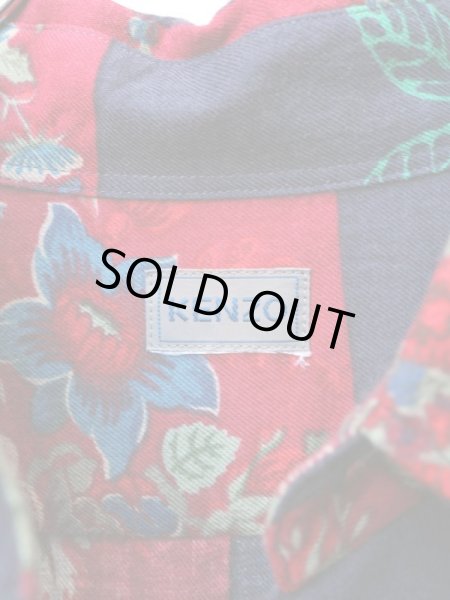 画像6: 【KENZO ケンゾー】 総柄デザインレーヨンシャツ (6)