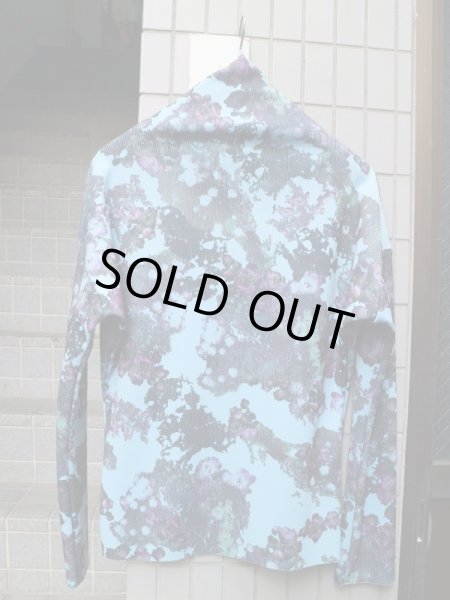 画像2: 【BALMUNG バルムング】グラフィック総柄ハイネックニットソー (2)