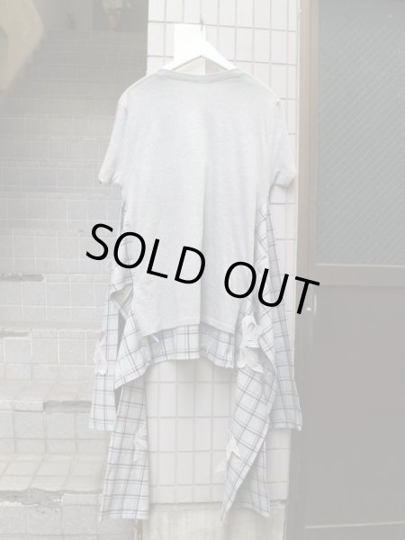 画像3: 【mikio sakabe ミキオサカベ】 リボン装飾切替デザインカットソー ワンピース (3)