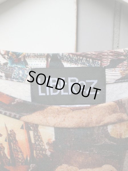 画像5: 【LIBEROZ リベルオズ】 グラフィック総柄ビッグTシャツ (5)