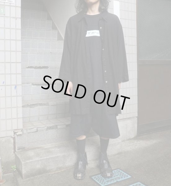 画像7: 【VINTAGE/USED古着】 カッティングライン3Xビッグシャツ (7)