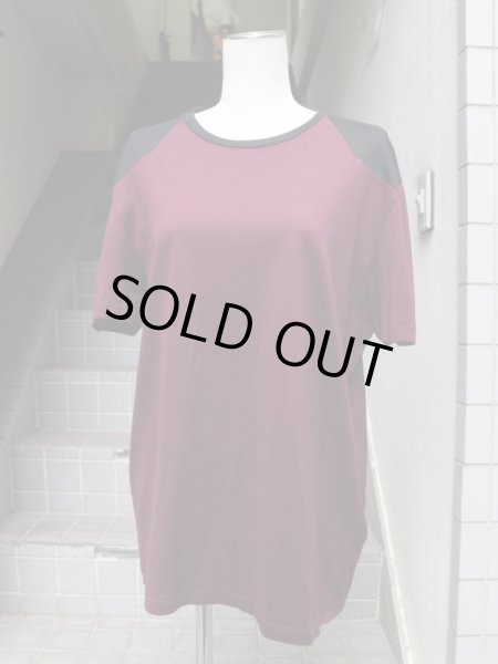 画像5: 【Martin Margiela 14 マルタンマルジェラ】 ツートンカッティング切替半袖カットソー (5)