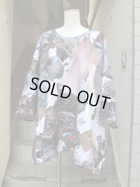 画像7: 【BALMUNG バルムング】 LIMITED グラフィック総柄オーバーサイズカットソー (7)