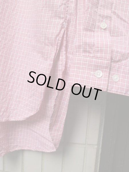 画像6: 【Toironier トワロニエ】 チェック柄フラップビッグシャツ (6)