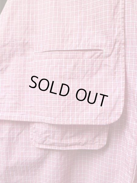 画像5: 【Toironier トワロニエ】 チェック柄フラップビッグシャツ (5)