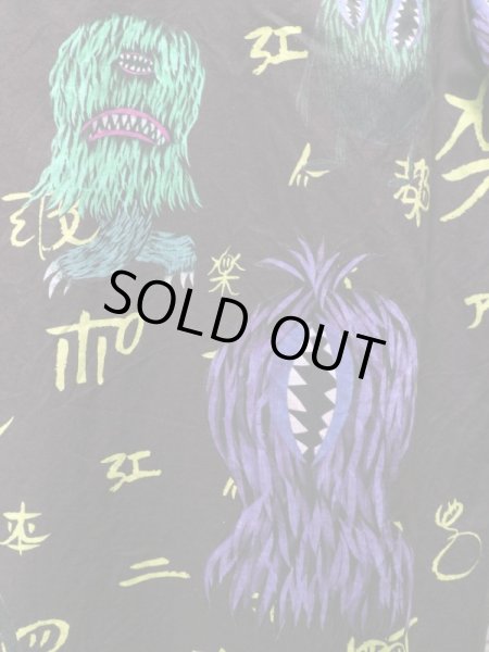 画像4: 【NIPOALOHA ニポアロハ】 グラフィック総柄アロハシャツ (4)