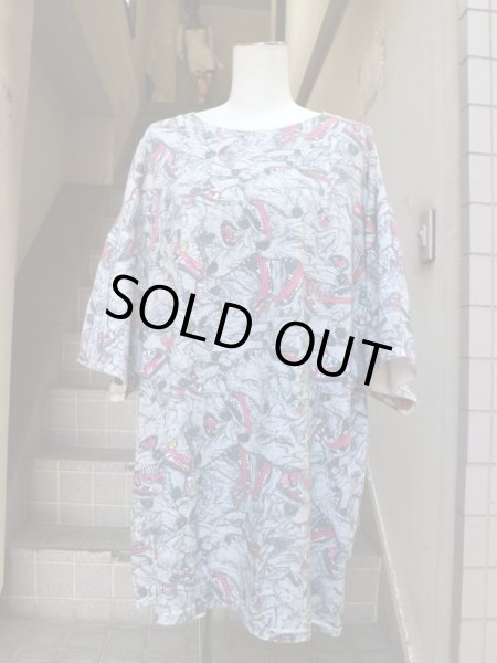 画像6: 【KIDILL キディル】 ウルフ総柄ビッグＴシャツ (6)