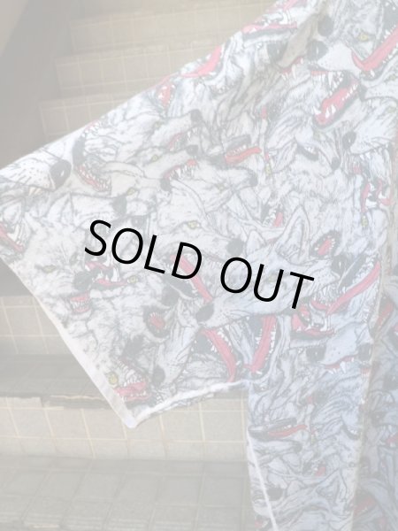 画像3: 【KIDILL キディル】 ウルフ総柄ビッグＴシャツ (3)