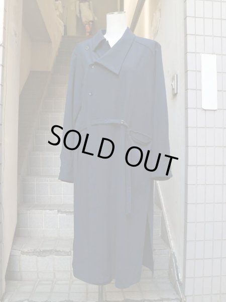 画像9: 【ETHOSENS エトセンス】 SHIFT COLLAR COAT SHIRT シャツコート (9)