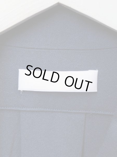 画像7: 【ETHOSENS エトセンス】 SHIFT COLLAR COAT SHIRT シャツコート (7)