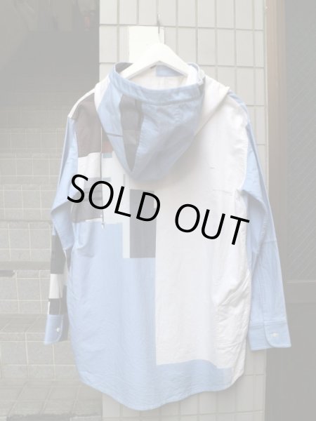 画像3: 【ハトラ hatra】 グラフィック柄ハイネックシャツ (3)