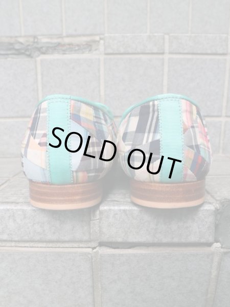 画像4: 【ANREALAGE アンリアレイジ】 マルチパターンパッチワークスリッポンシューズ (4)