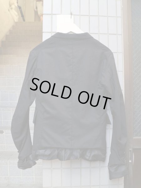 画像3: 【NEMETH ネメス】 ウールギャバ地テーラードジャケット＋サルエルパンツ セットアップ (3)