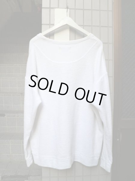 画像2: 【KIDILL キディル】フラミンゴ刺繍スウェットトレーナー (2)