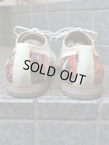 画像4: 【NOZOMI ISHIGURO ノゾミイシグロ】 コラージュ×レザー切替シューズ (4)