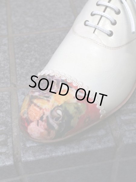 画像3: 【NOZOMI ISHIGURO ノゾミイシグロ】 コラージュ×レザー切替シューズ (3)