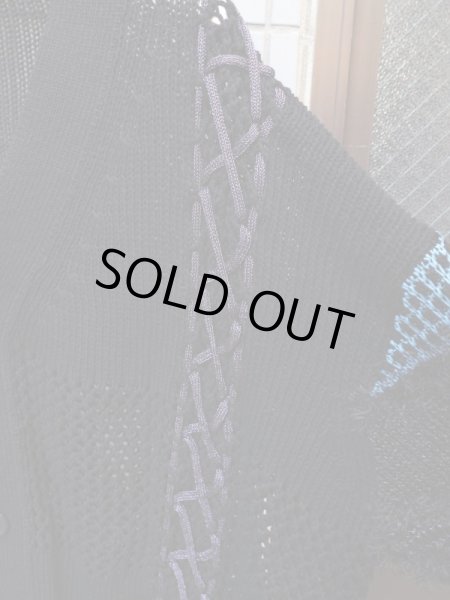 画像7: 【KIDILL × rurumu キディル 縷縷夢兎】 Docking Crush Knit Cardigan  クラッシュニットカーディガン (7)