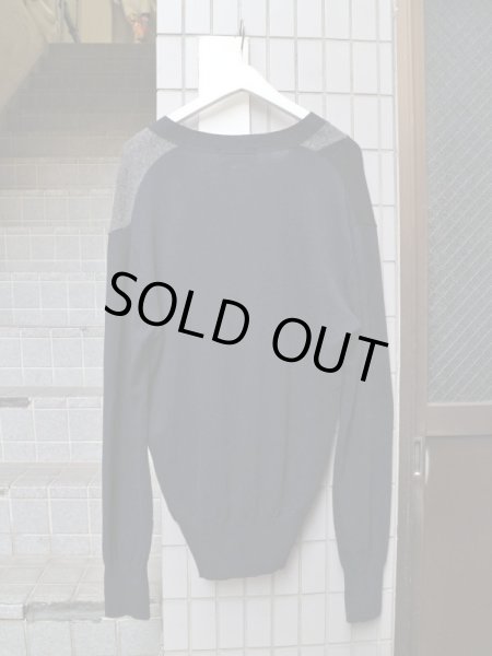 画像2: 【COMME des GARCONS HOMME PLUS コムデギャルソン オム プリュス】 OLD パネル切替ウールカーディガン (2)