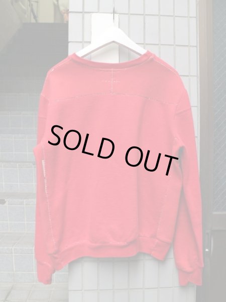 画像2: 【keisuke kanda ケイスケカンダ】 she is cola 手縫いの再構築スウェット (2)