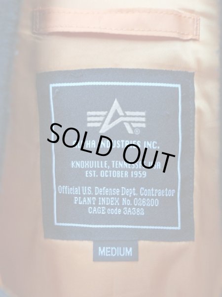 画像6: 【ALPHA アルファ】 レザーMA-1ジャケット   (6)