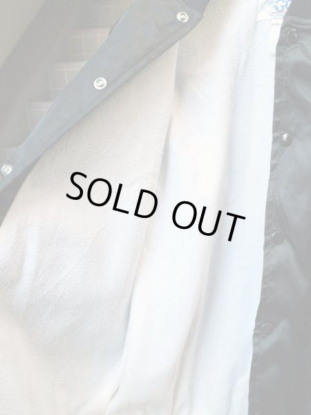 画像5: 【VINTAGE/USED古着】バックプリントナイロンスタジャン (5)