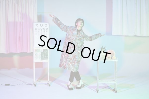 画像8: 【ha za ma ハザマ】 DRUG ジャガード柄トレンチコート (8)