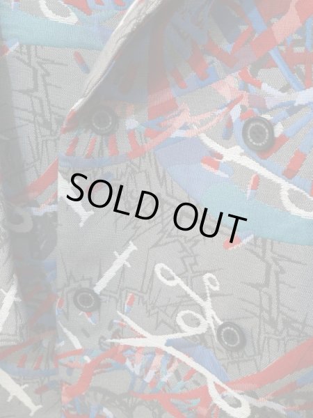 画像5: 【ha za ma ハザマ】 DRUG ジャガード柄トレンチコート (5)