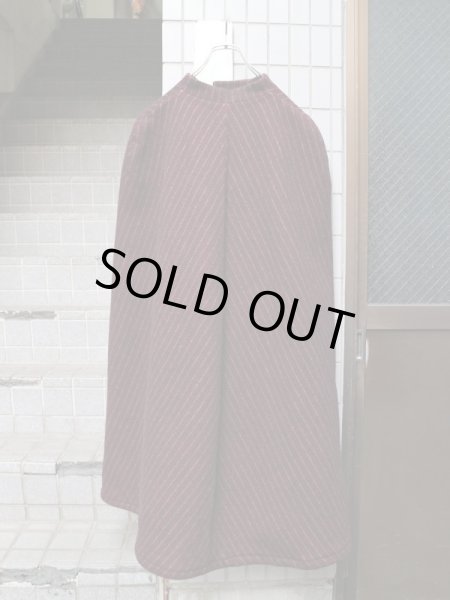 画像3: 【VINTAGE/USED古着】 ウール地ケープコート (3)