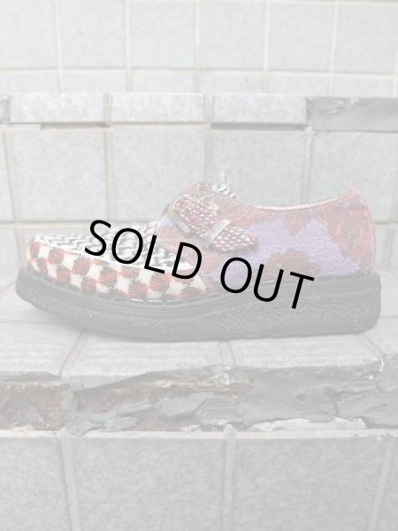 画像3: 【NOZOMI ISHIGURO ノゾミイシグロ】 クレイジーパターンウールクリーパーシューズ (3)