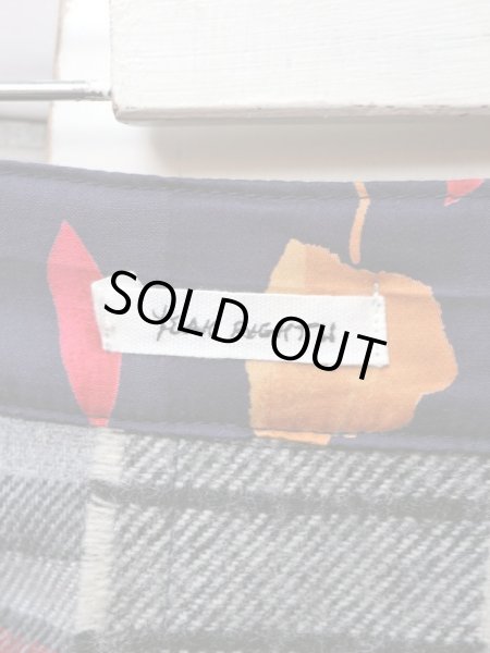 画像5: 【YEAH RIGHT イェーライト】 ウールマフラーリメイクスカート (5)