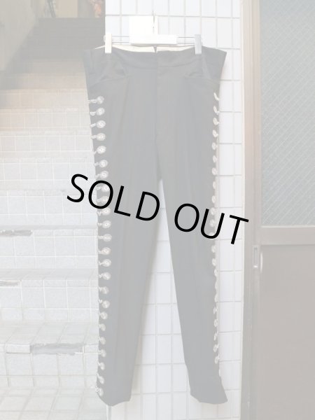 画像6: 【VINTAGE/USED古着】 メタルパーツ装飾ジャケット＋スラックス セットアップ (6)