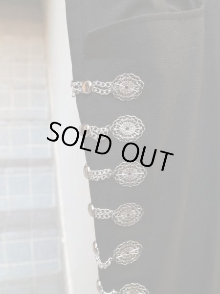 画像8: 【VINTAGE/USED古着】 メタルパーツ装飾ジャケット＋スラックス セットアップ (8)