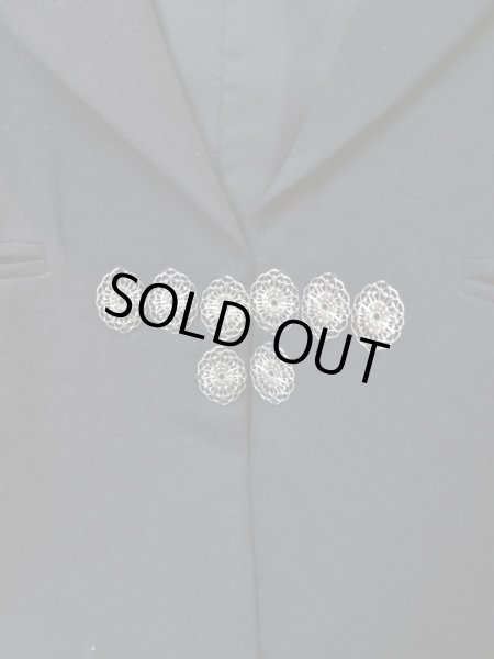 画像4: 【VINTAGE/USED古着】 メタルパーツ装飾ジャケット＋スラックス セットアップ (4)