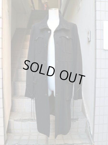 画像7: 【UNDER COVER ISM アンダーカバー イズム】 ハイネックリブウールコート (7)