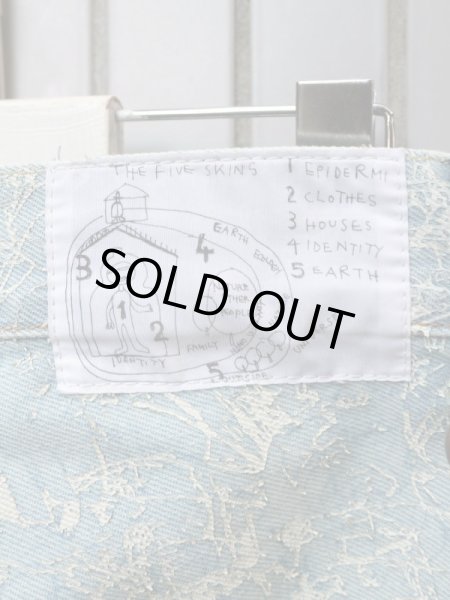 画像7: 【JUVENILE HALL ROLLCALL ジュベナイル ホール ロールコール】 098 LUDICROUS LION グラフィックプリントデニムパンツ (7)